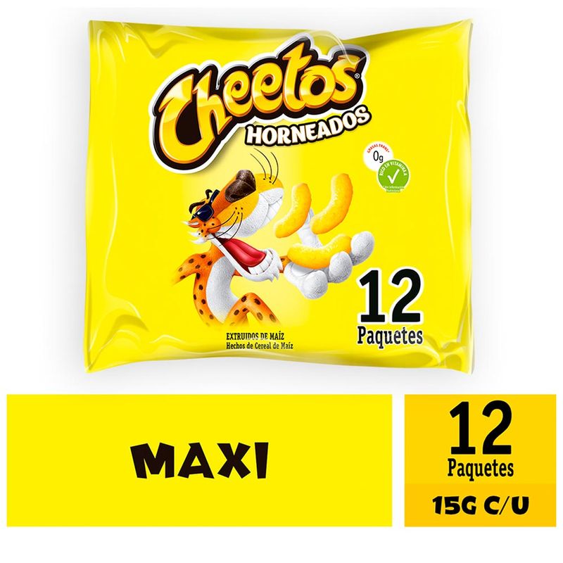 Cheetos horneados 12 Und x180gr