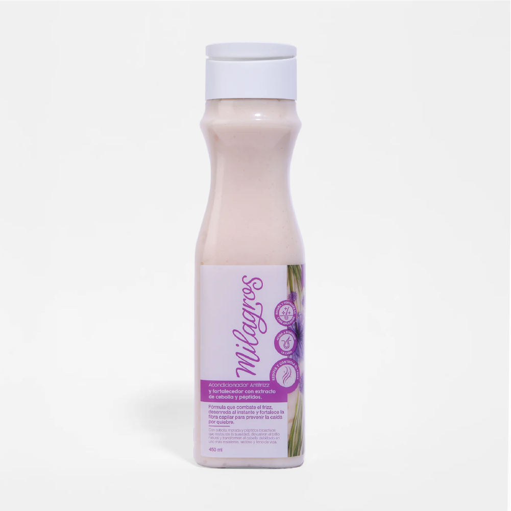 Milagros Acondicionador Antifrizz y Fortalecedor 450ml