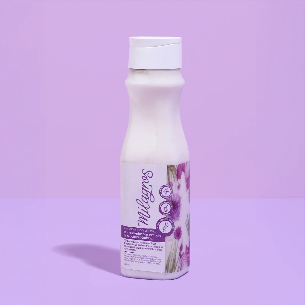 Milagros Acondicionador Antifrizz y Fortalecedor 450ml