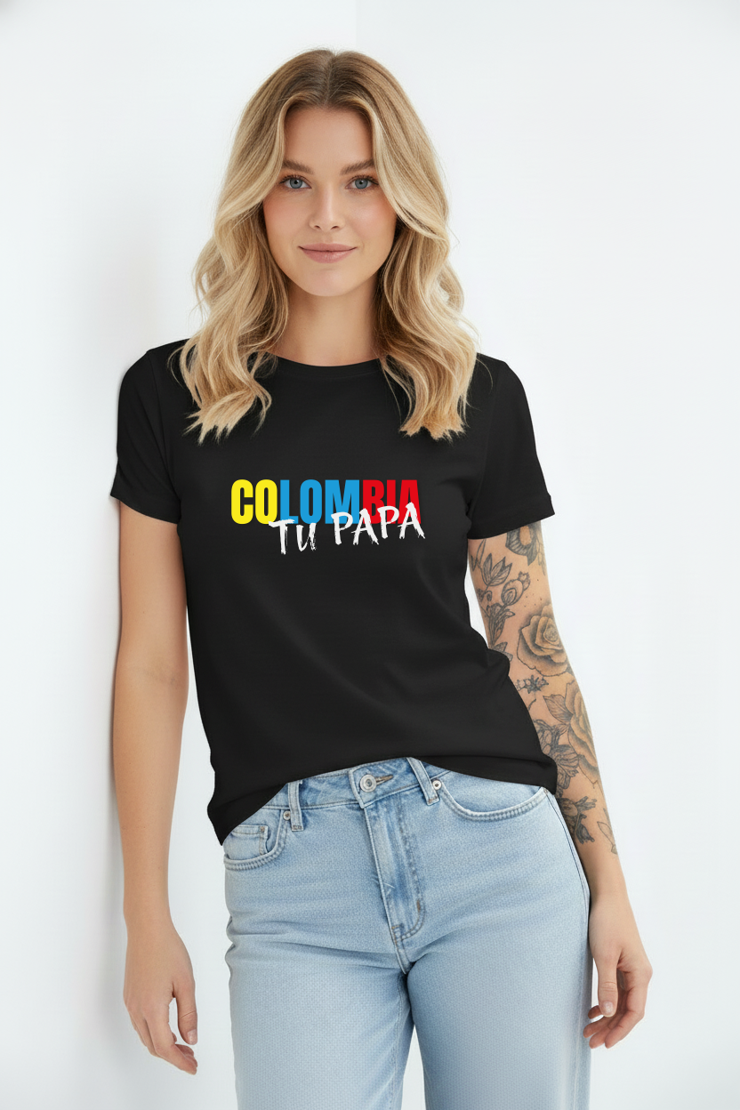 Camiseta “Colombia Tu Papá”