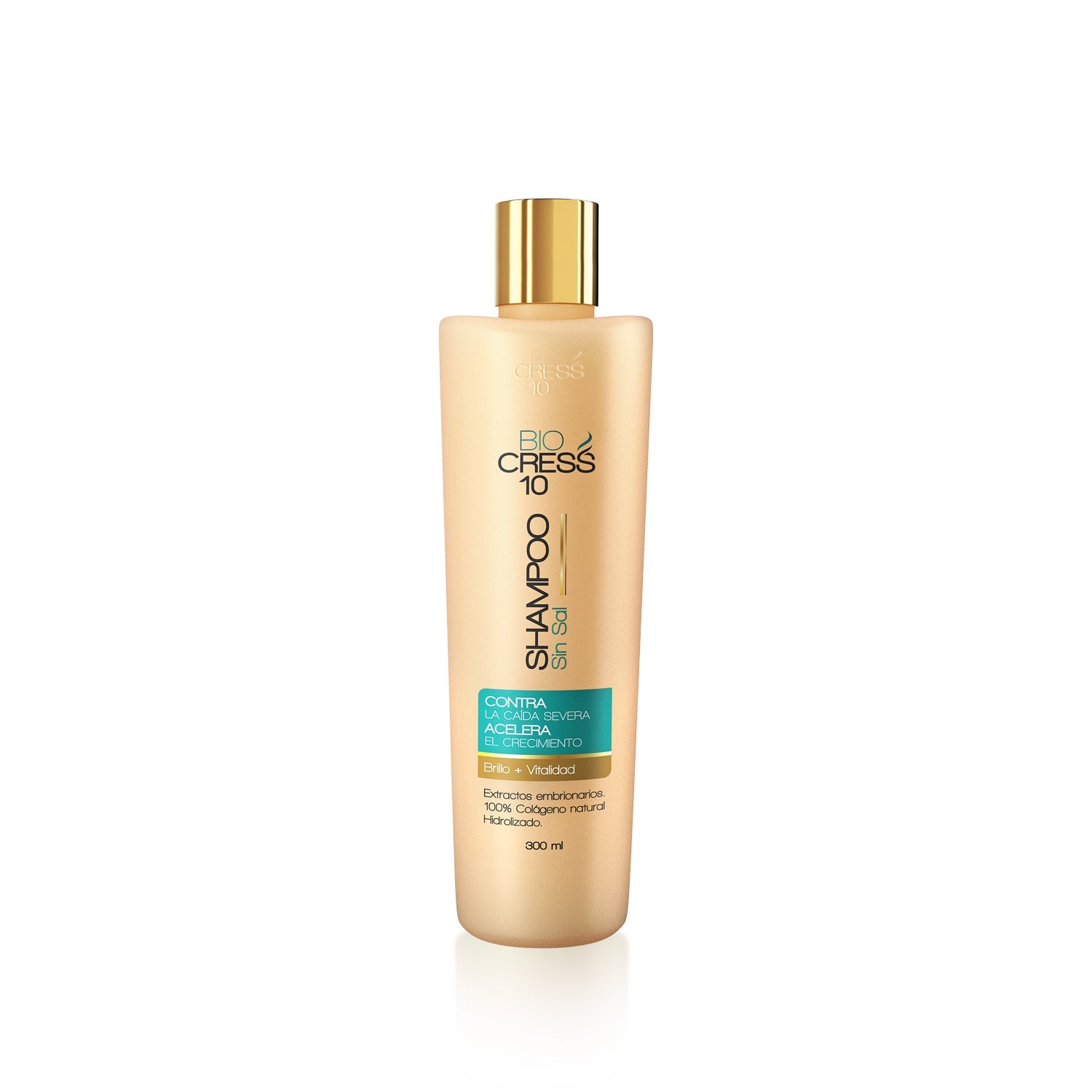 Biocress 10 SHAMPOO BIOANTICAiDA SIN SAL 300ml