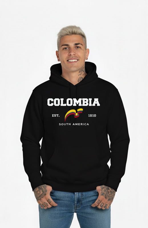 Hoodie “Colombia EST. 1810 – South America”