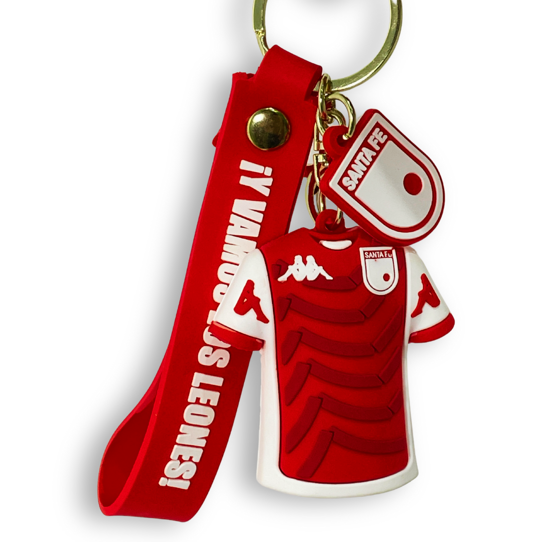 Llavero en 3d Silicona de Equipo de Fútbol Colombiano