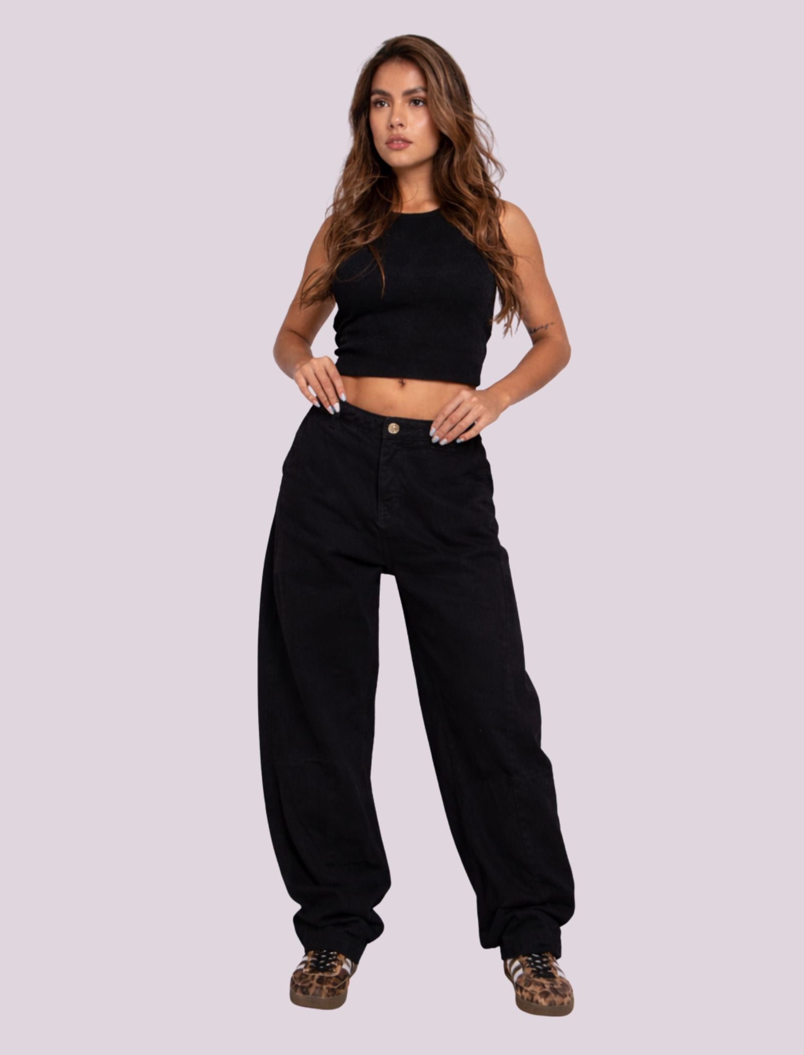Joy Staz Colombian Jeans Baggy Tiro Alto Ref. 715073 Jeans Colombianos