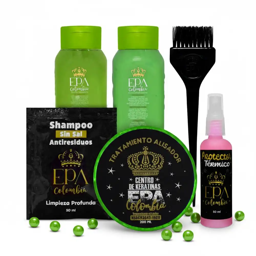 Epa Colombia Mini Combo Keratina Verde (6 Pack)