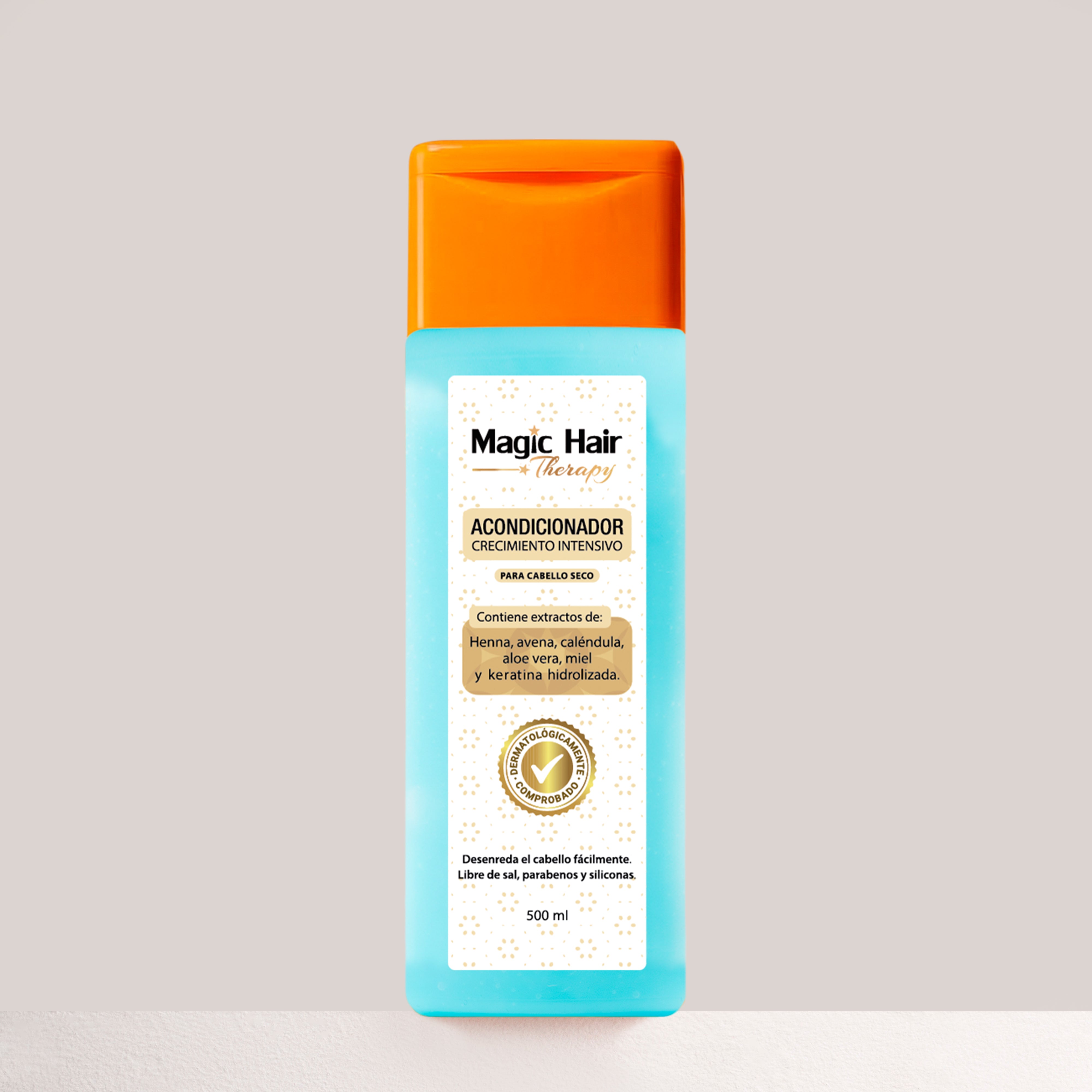 MAGIC HAIR KIT CRECIMIENTO TRADICIONAL - Shampoo Tradicional 500ml y Acondicionador Tradicional 500ml (2 pack)