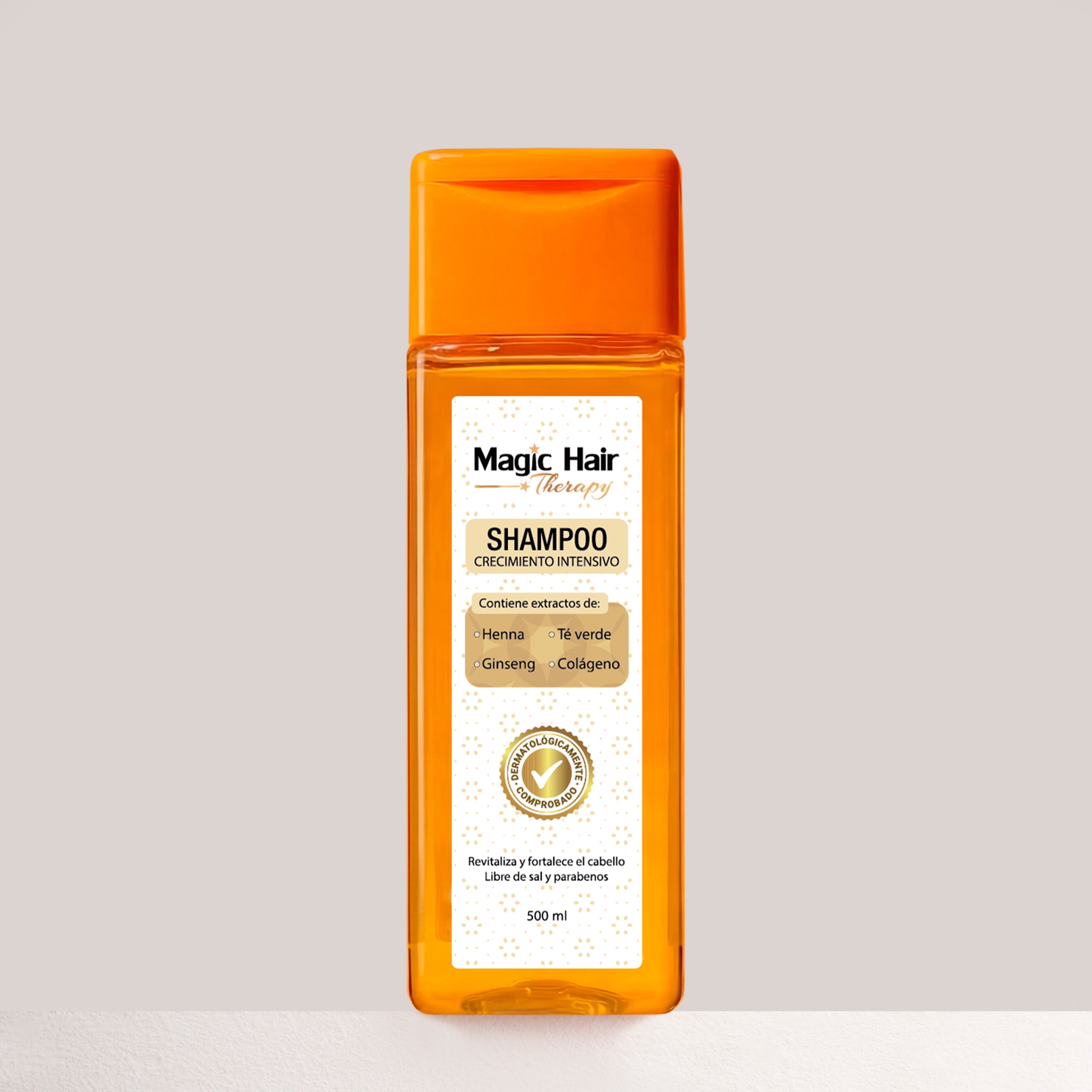 MAGIC HAIR KIT CRECIMIENTO TRADICIONAL - Shampoo Tradicional 500ml y Acondicionador Tradicional 500ml (2 pack)