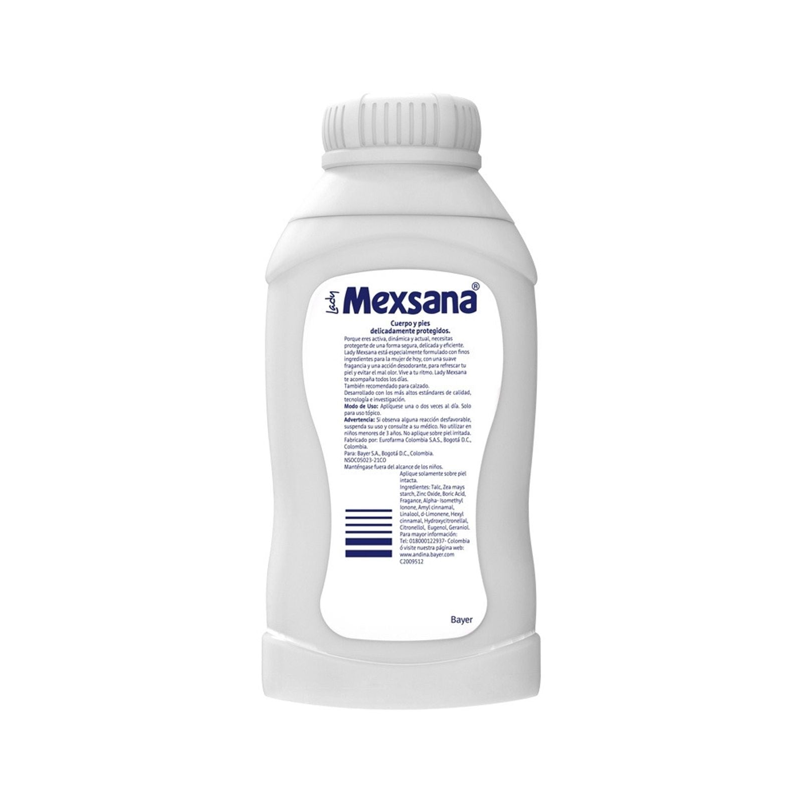 Mexsana Talco Antibacterial Lady x 85g