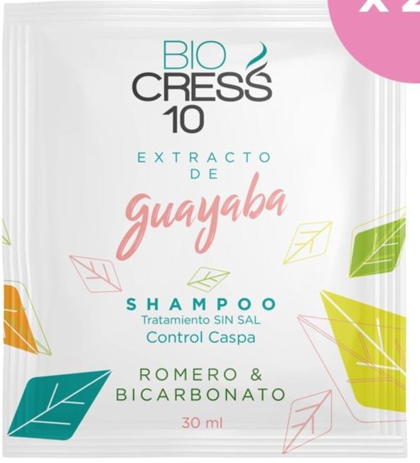 Biocress 10 GUAVA SHAMPOO CONTROL SACHET * 30ml each