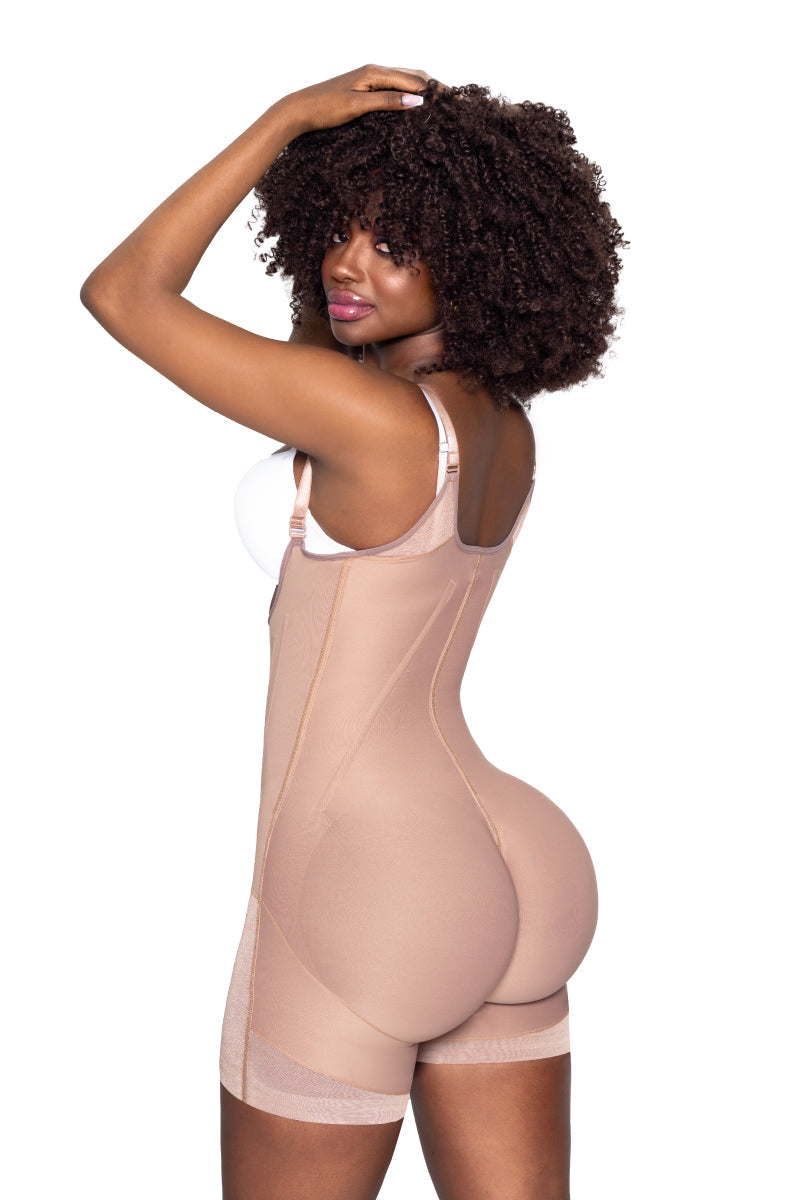 FAJITEX faja colombiana | Faja corta Marilyn con varillas Ref. 222533