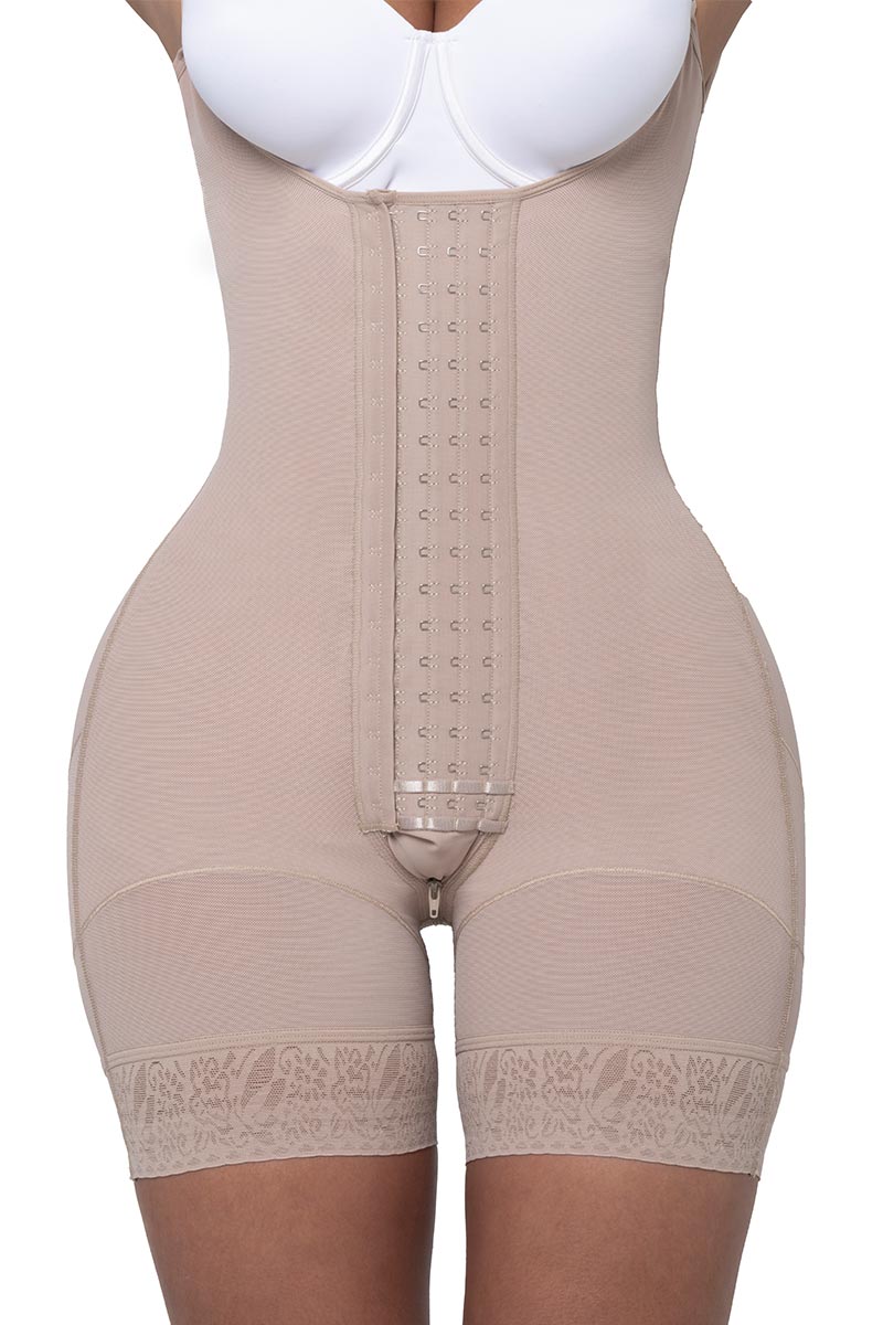 FAJITEX Faja corta con cuatro niveles de broches, perfect push up Ref. 022531