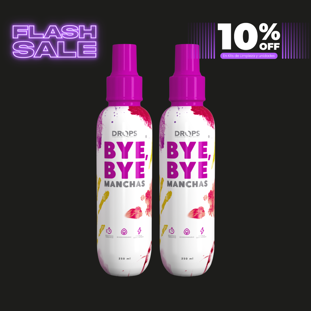 Drops BYE BYE Manchas Quitamanchas 250ml
