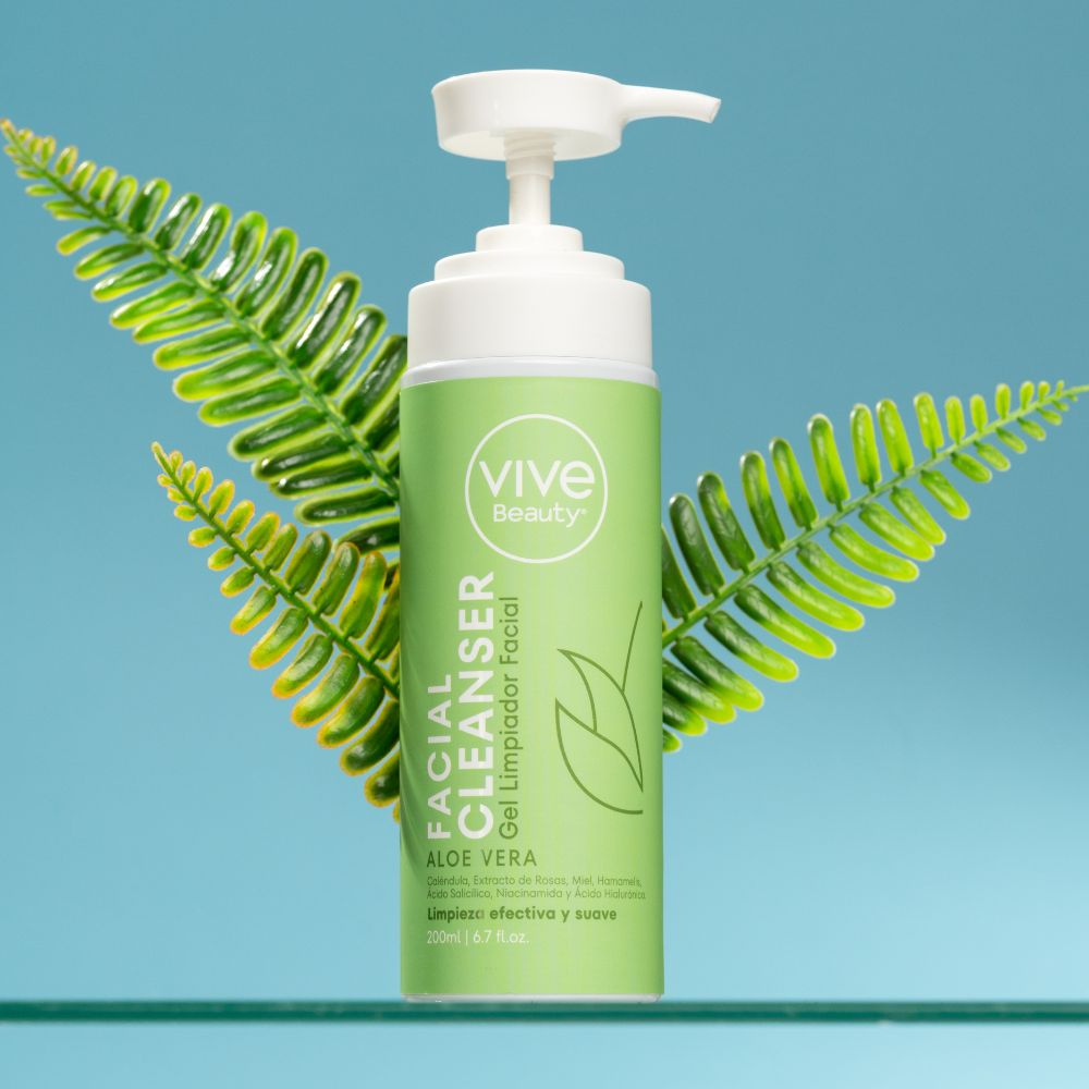 Vive Beauty Gel Limpiador Facial Aloe Vera 200 ml