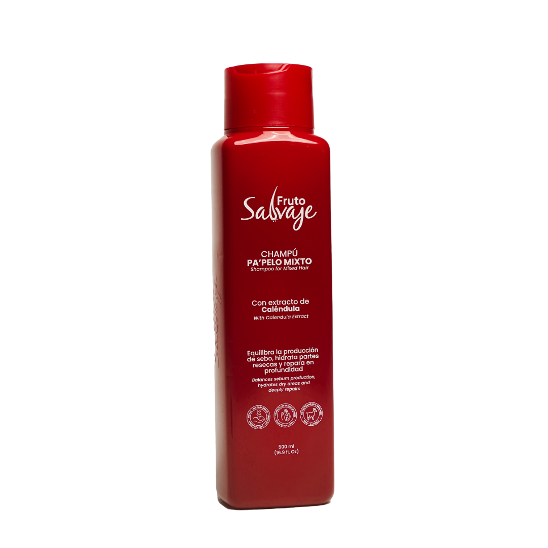Fruto Salvaje Shampoo Camelia Silvestre - Pa pelo mixto 500ml