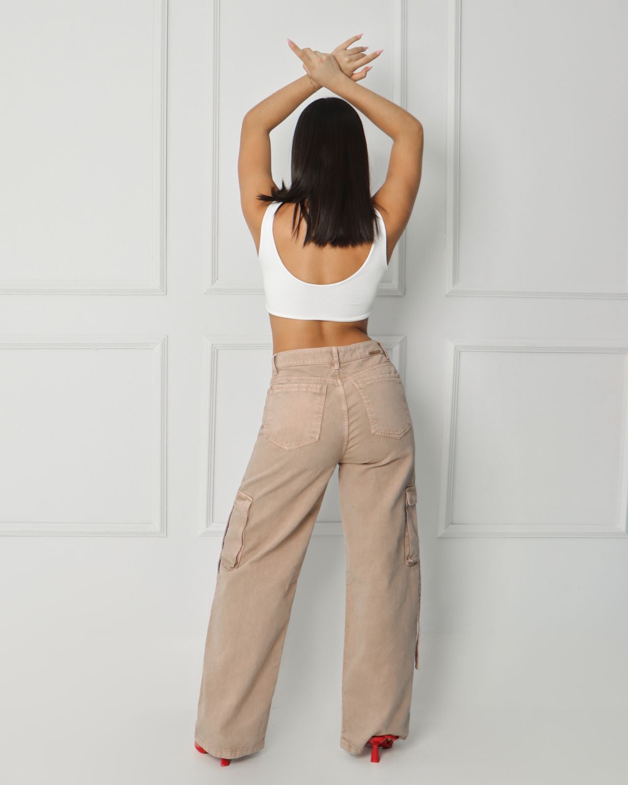 Joy Staz Pant Latte Cargo - 715002