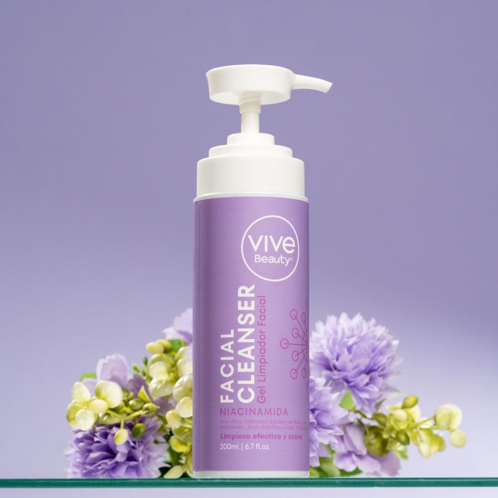 Vive Beauty Gel Limpiador Facial Niacinamida 200 ml