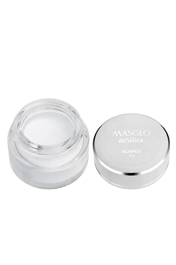 POLVO ACRILICO MASGLO BLANCO 5 G