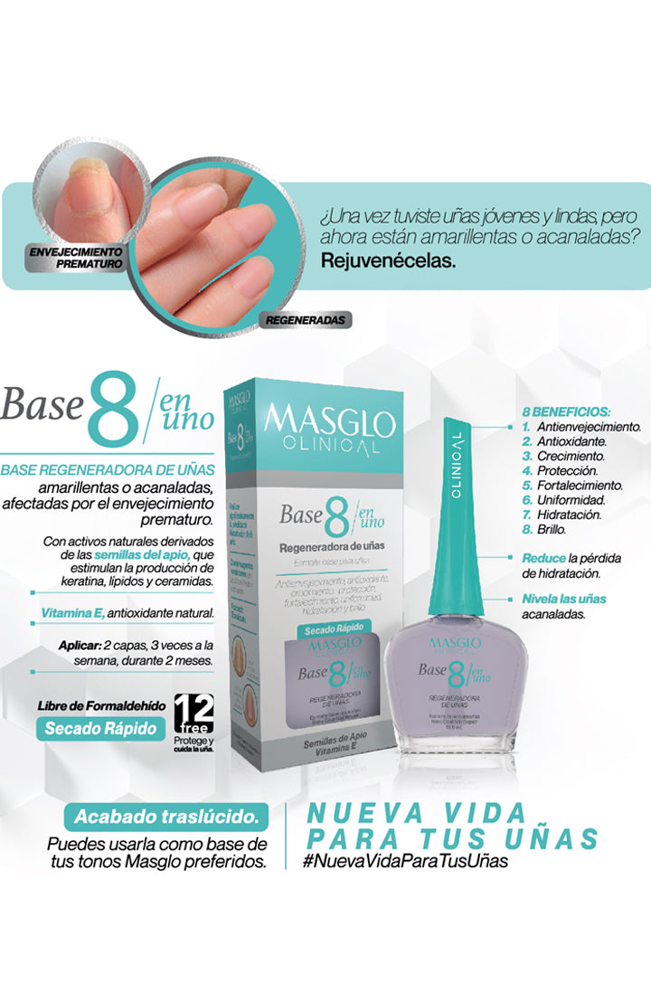BASE CLINICAL MASGLO 8 EN 1 13,5 ML