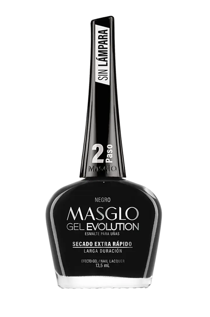 BLACK - EVOLUTION GEL POLISH MASGLO GEL EFFECT 13.5 ML