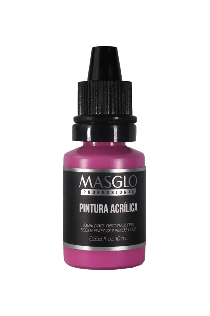 PINTURA ACRiLICA FUCSIA 10 ML MASGLO - GAMA FUCSIA