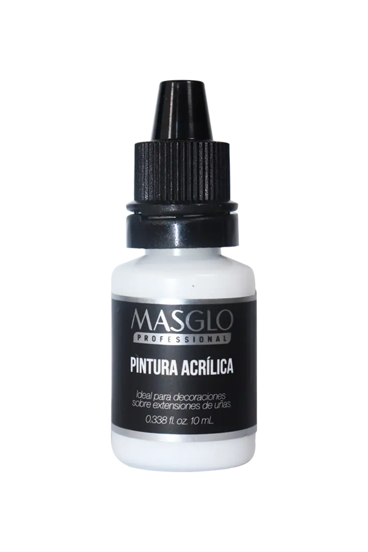 PINTURA ACRiLICA BLANCA 10 ML MASGLO - GAMA BLANCO