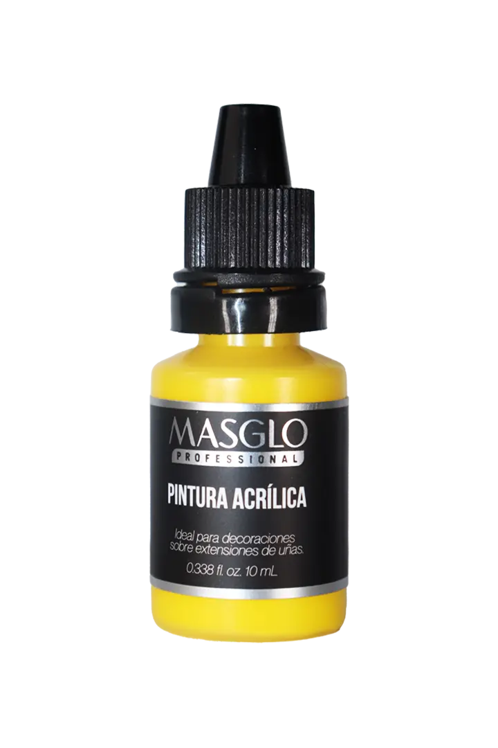 PINTURA ACRiLICA AMARILLO 10 ML MASGLO - GAMA AMARILLO