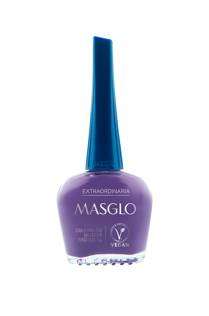 EXTRAORDINARY - MASGLO CREAMY TRADITIONAL NAIL POLISH 13.5 ML - PURPLE RANGE