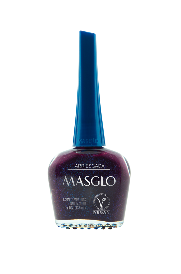 ARRIESGADA - ESMALTE TRADICIONAL PERLADO MASGLO 13,5 ML - GAMA VIOLETA