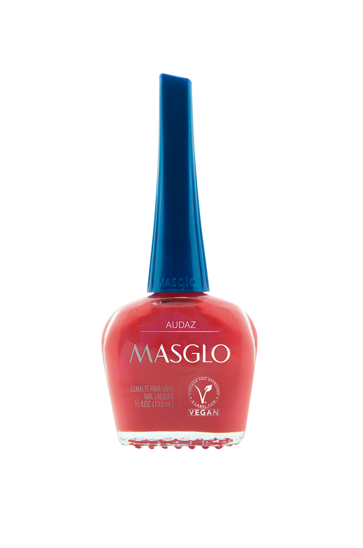 AUDAZ - ESMALTE TRADICIONAL PERLADO MASGLO 13,5 ML - GAMA ROJO