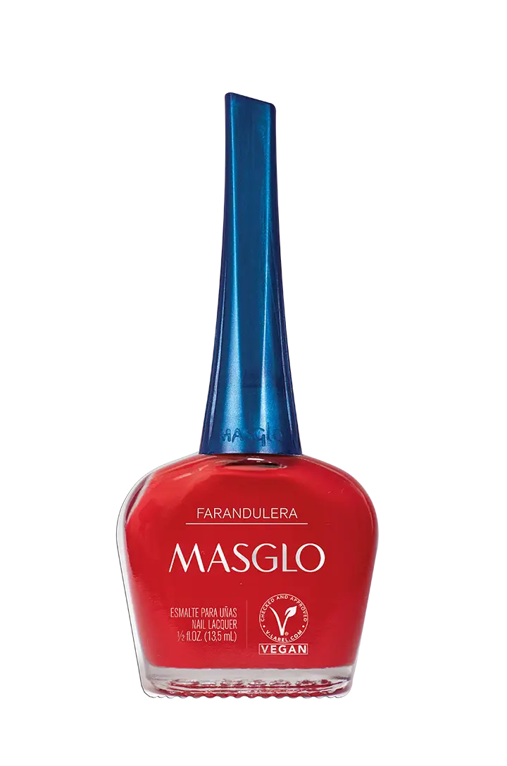 FARANDULERA - ESMALTE TRADICIONAL MASGLO 13,5 ML - GAMA ROJO