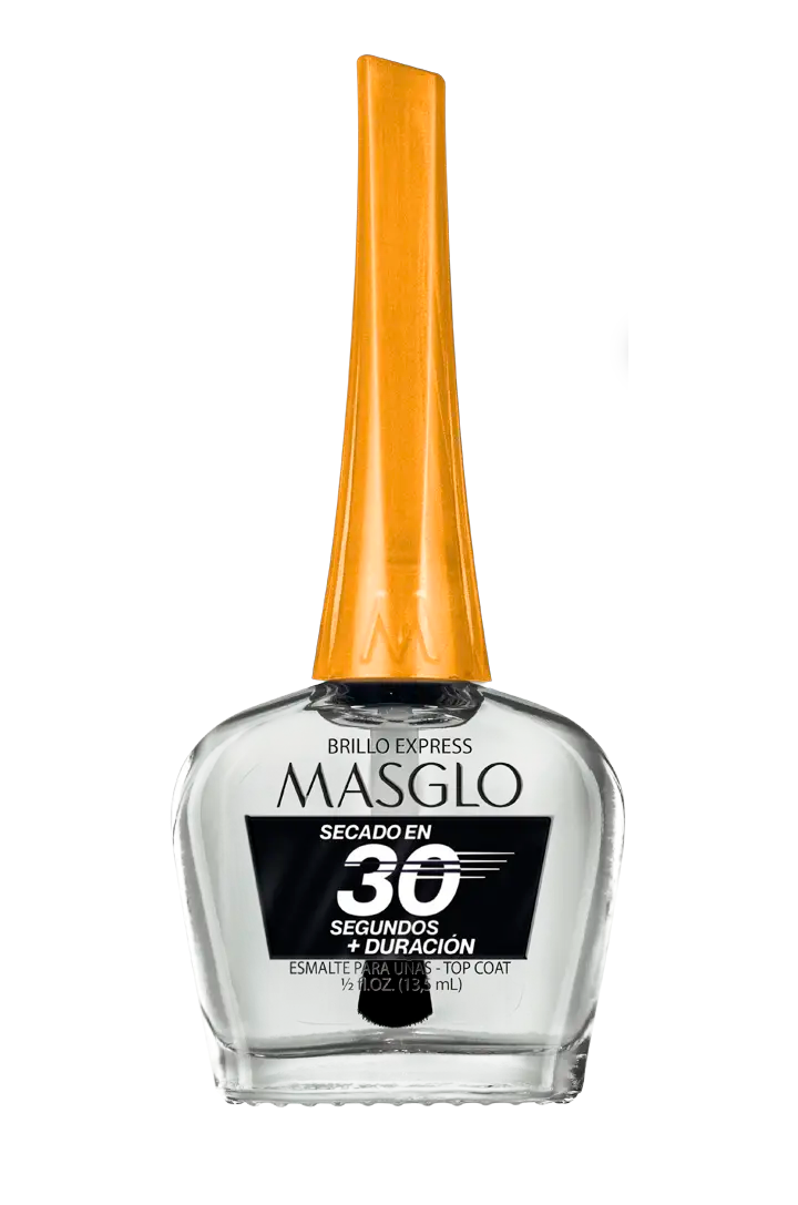 MASGLO BRILLO EXPRESS 30 SEGUNDOS TRADICIONAL SIN PARTICULAS MASGLO 13,5 ML
