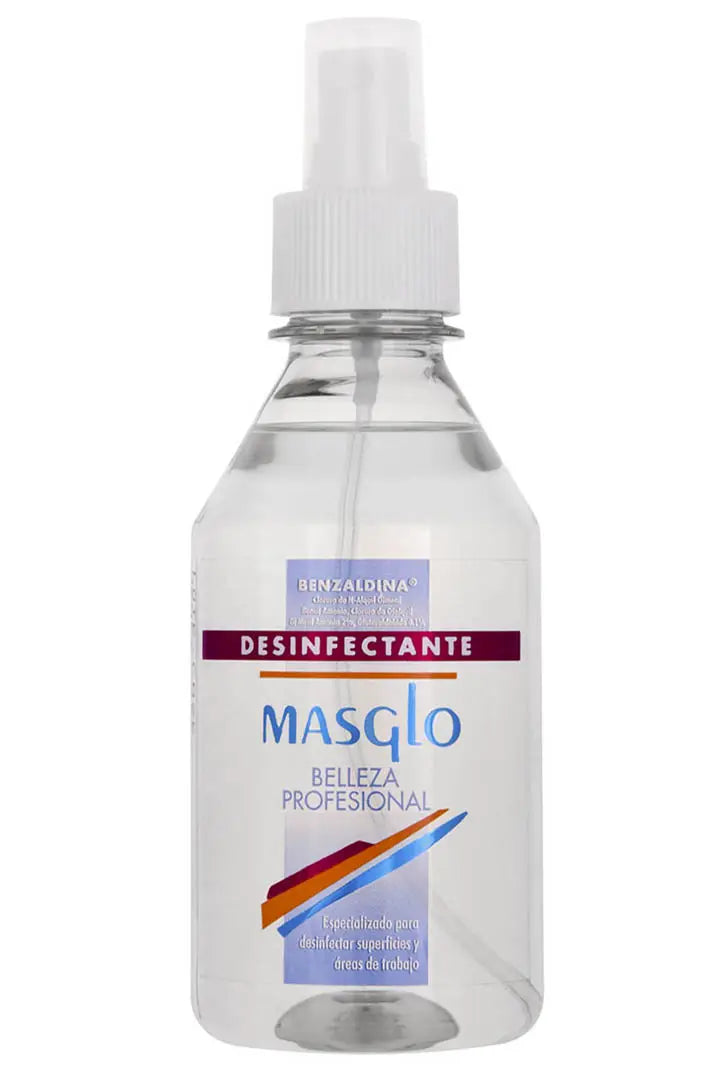 DESINFECTANTE DE ELEMENTOS MASGLO BENZALDINA 240 ML