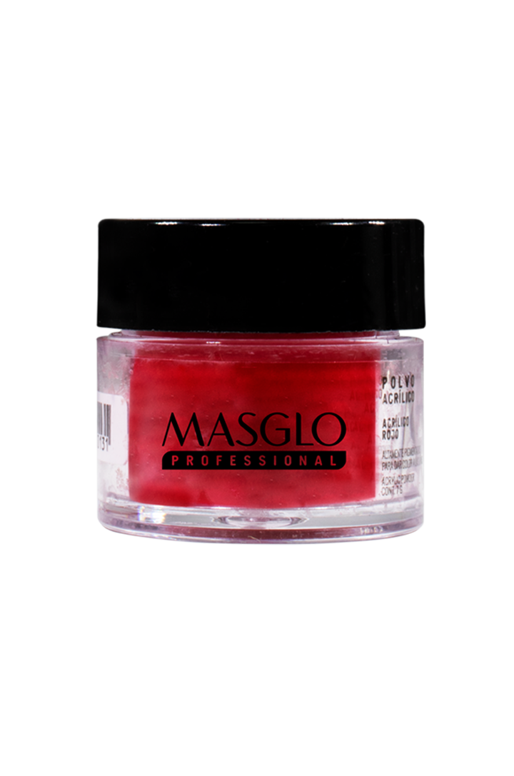 RED ACRYLIC POWDER 7 GR MASGLO