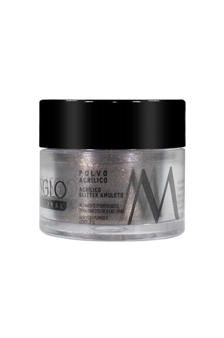 POLVO ACRiLICO GLITTER AMULETO 7G MASGLO