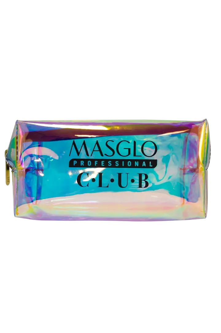 CLUB MASGLO Iridescent Cosmetic Bag