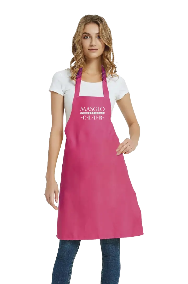 DELANTAL CLUB MASGLO EDICIoN ESPECIAL FUCSIA