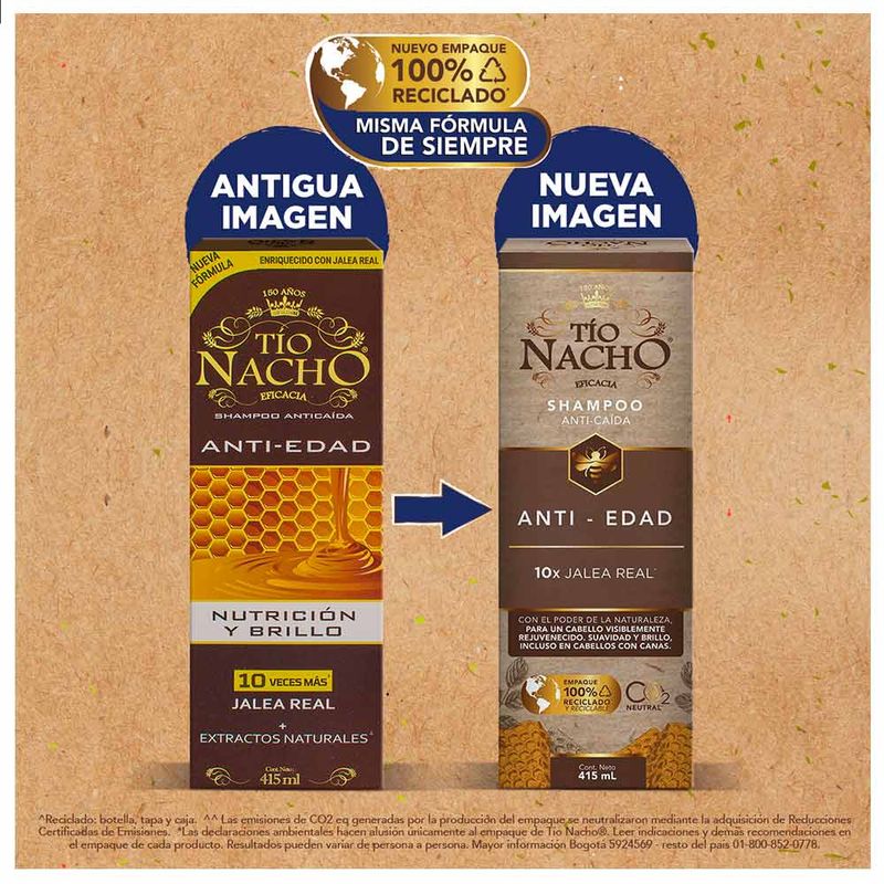 Tio Nacho Anti-aging Royal Jelly Nutrition Shampoo x415ml