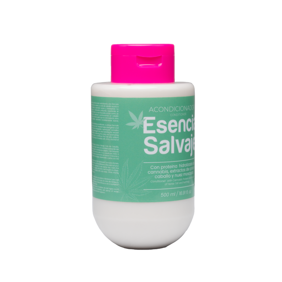 Esencia Salvaje Acondicionador Cannabis, Cola de caballo y Nuez 500ml