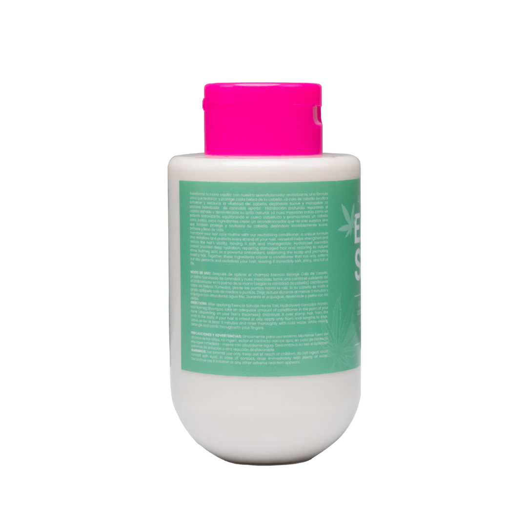 Esencia Salvaje Acondicionador Cannabis, Cola de caballo y Nuez 500ml