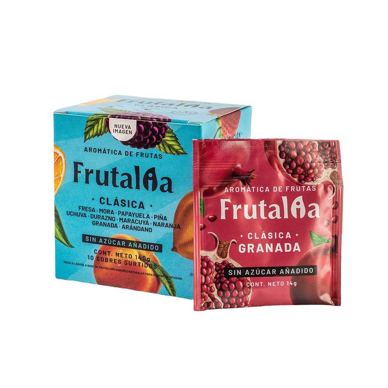 Frutalia aromatica clasica surtido x10und x140g