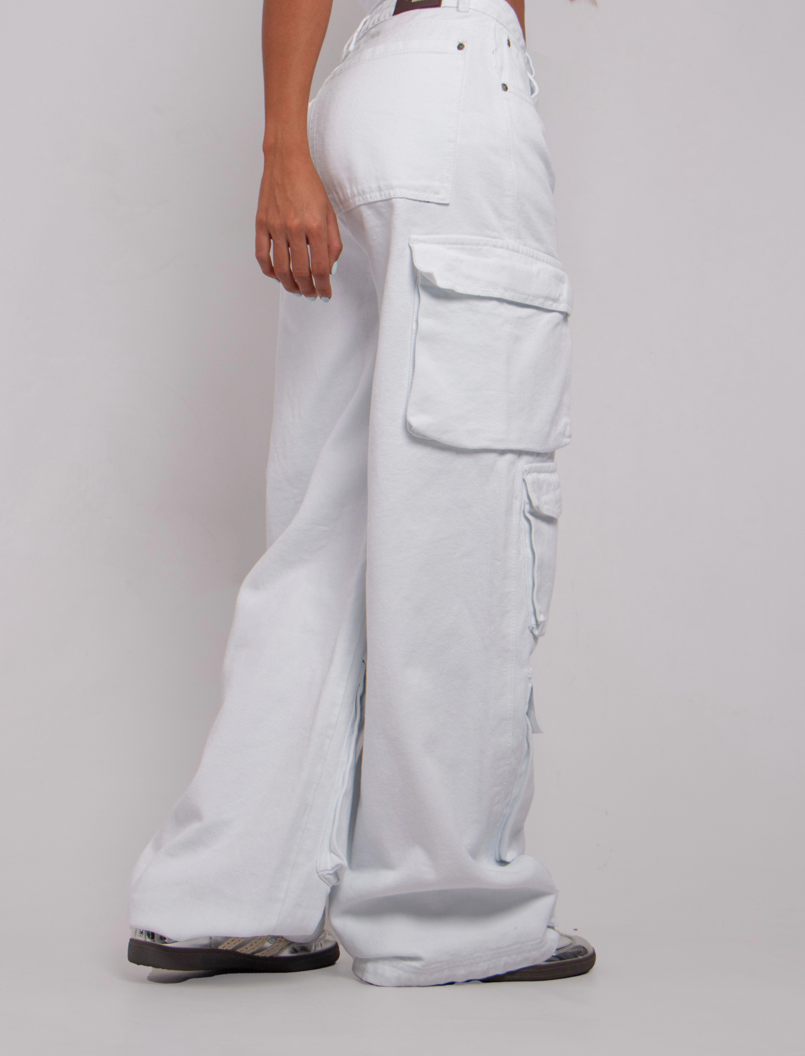 Joy Staz Colombian Jeans High-Waisted Wide-Leg Jeans REF. 715065