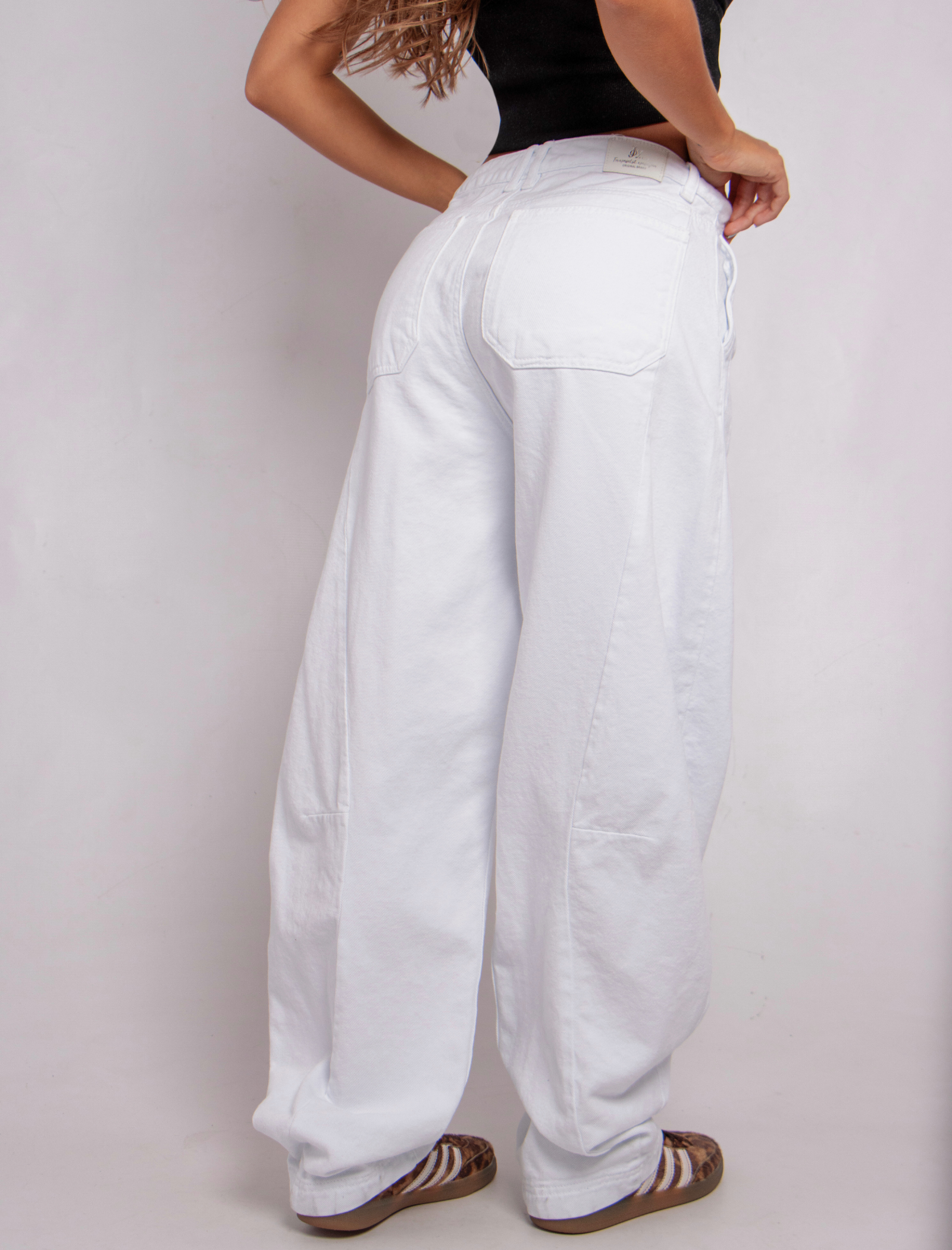 Joy Staz Colombian Jeans Baggy Tiro Alto Ref. 715073 Jeans Colombianos