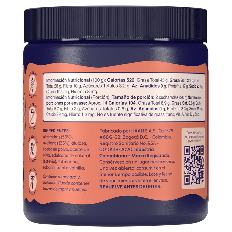 Why Not Hazelnut Cocoa Crunch Spread x284g (1 pack)