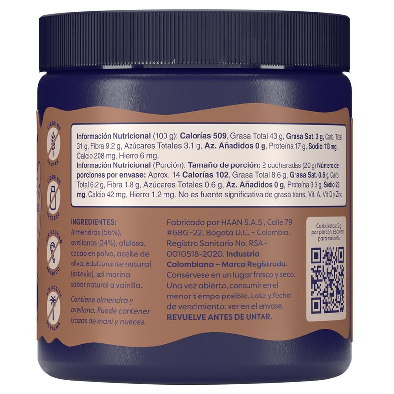 Why Not Creamy Cocoa Hazelnut Spread x284g (1 pack)