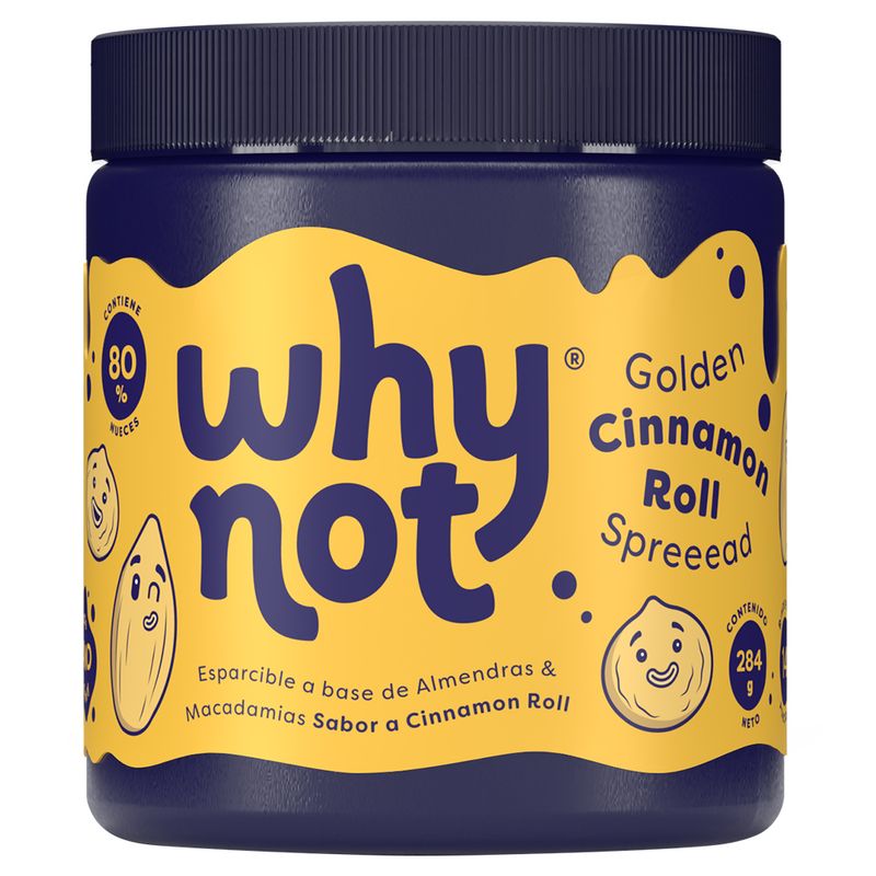 Why Not Cinnamon Roll Spread x284g (1 pack)