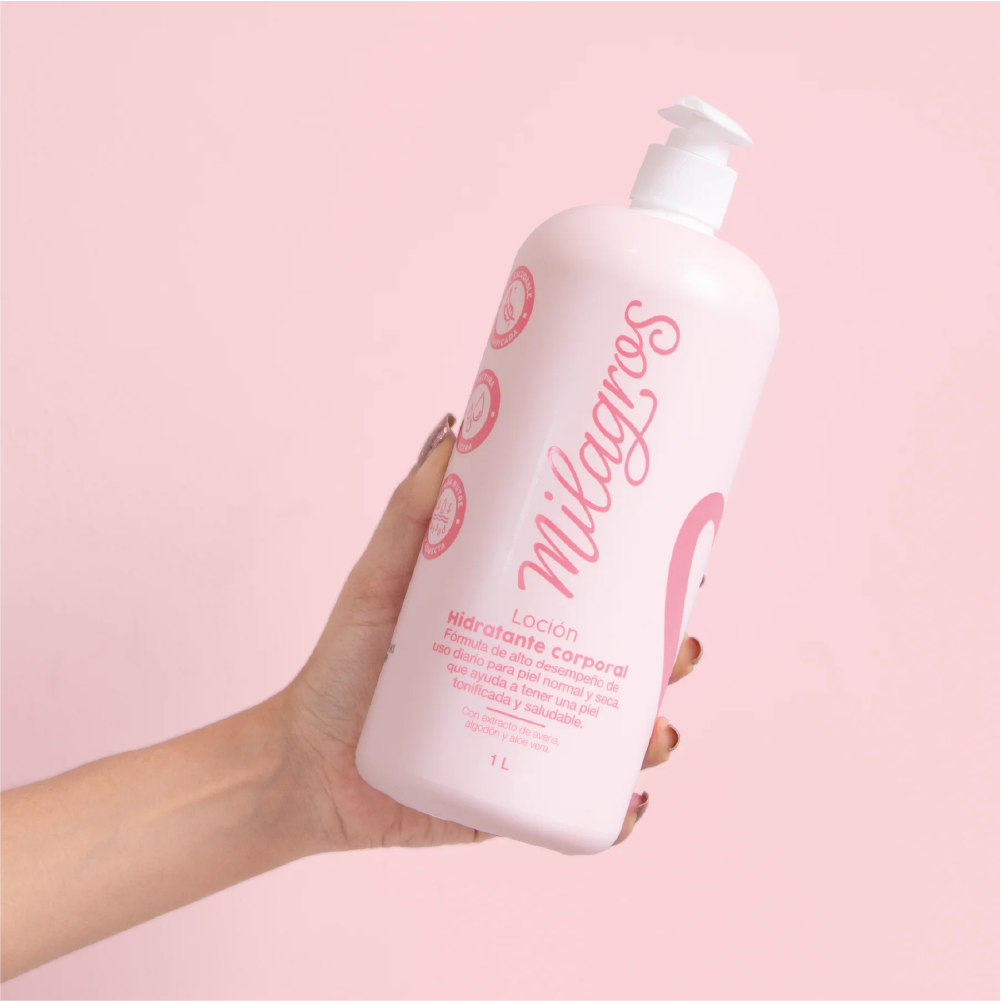 Milagros Locion Hidratante Corporal 1 Litro