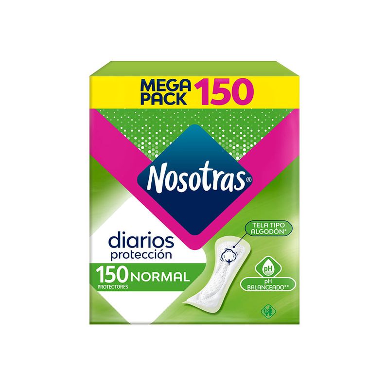 Nosotras Protectores diarios  normal x150und