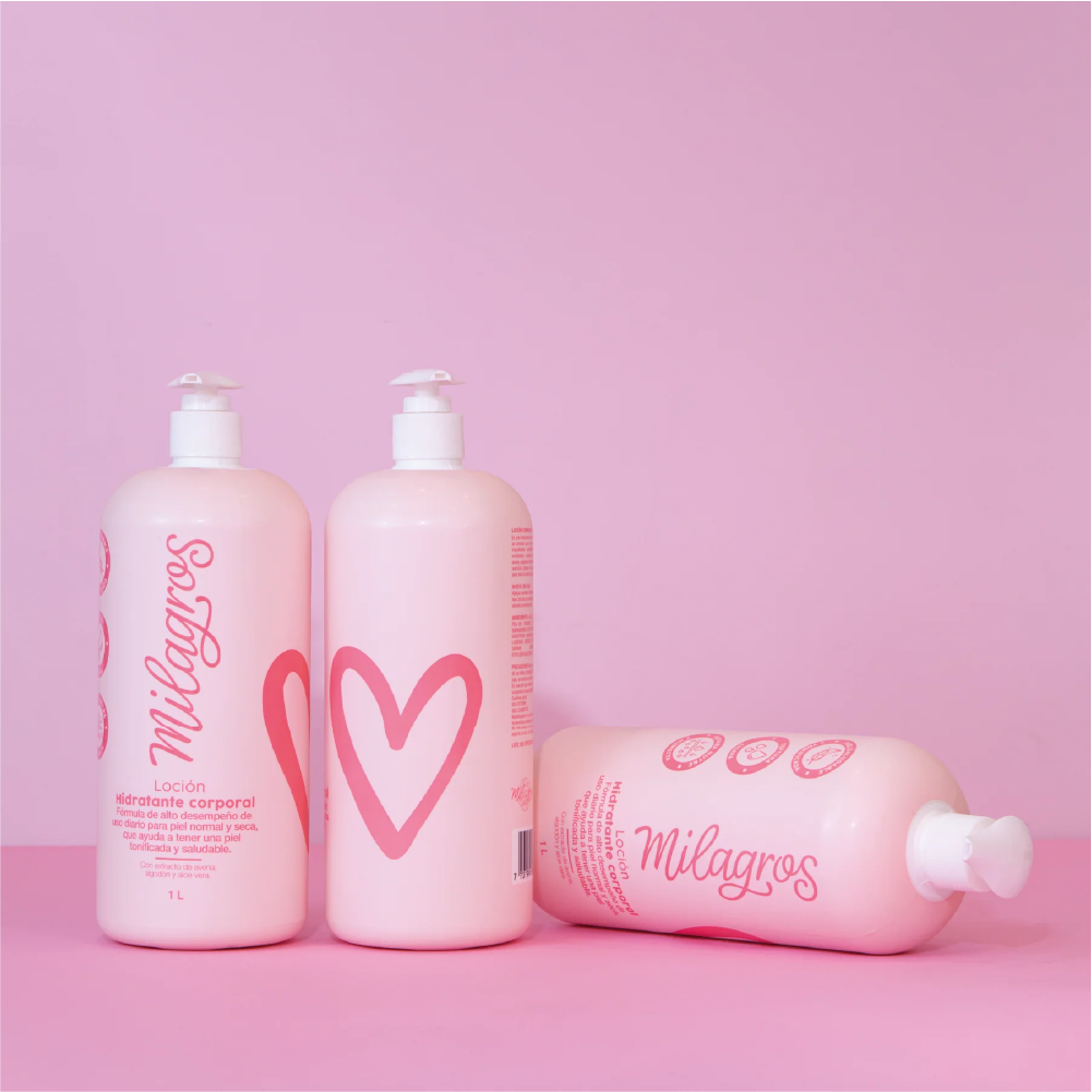 Milagros Locion Hidratante Corporal 1 Litro