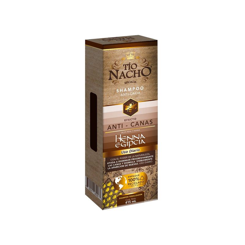 Tio Nacho Egyptian Henna Anti-Gray Shampoo x415ml