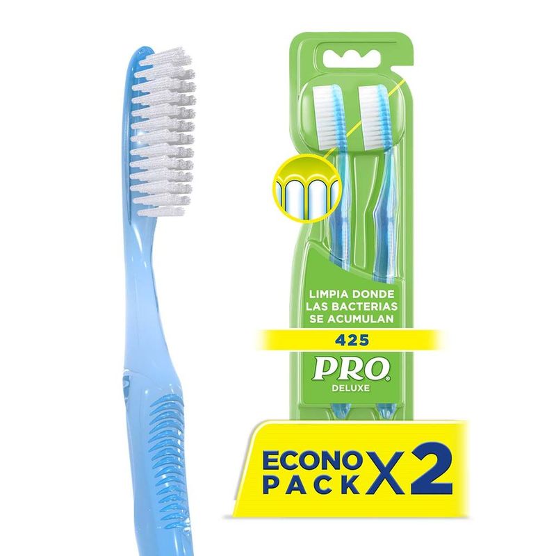 Oral-B PRO 425 Deluxe Medium Toothbrush x2pcs
